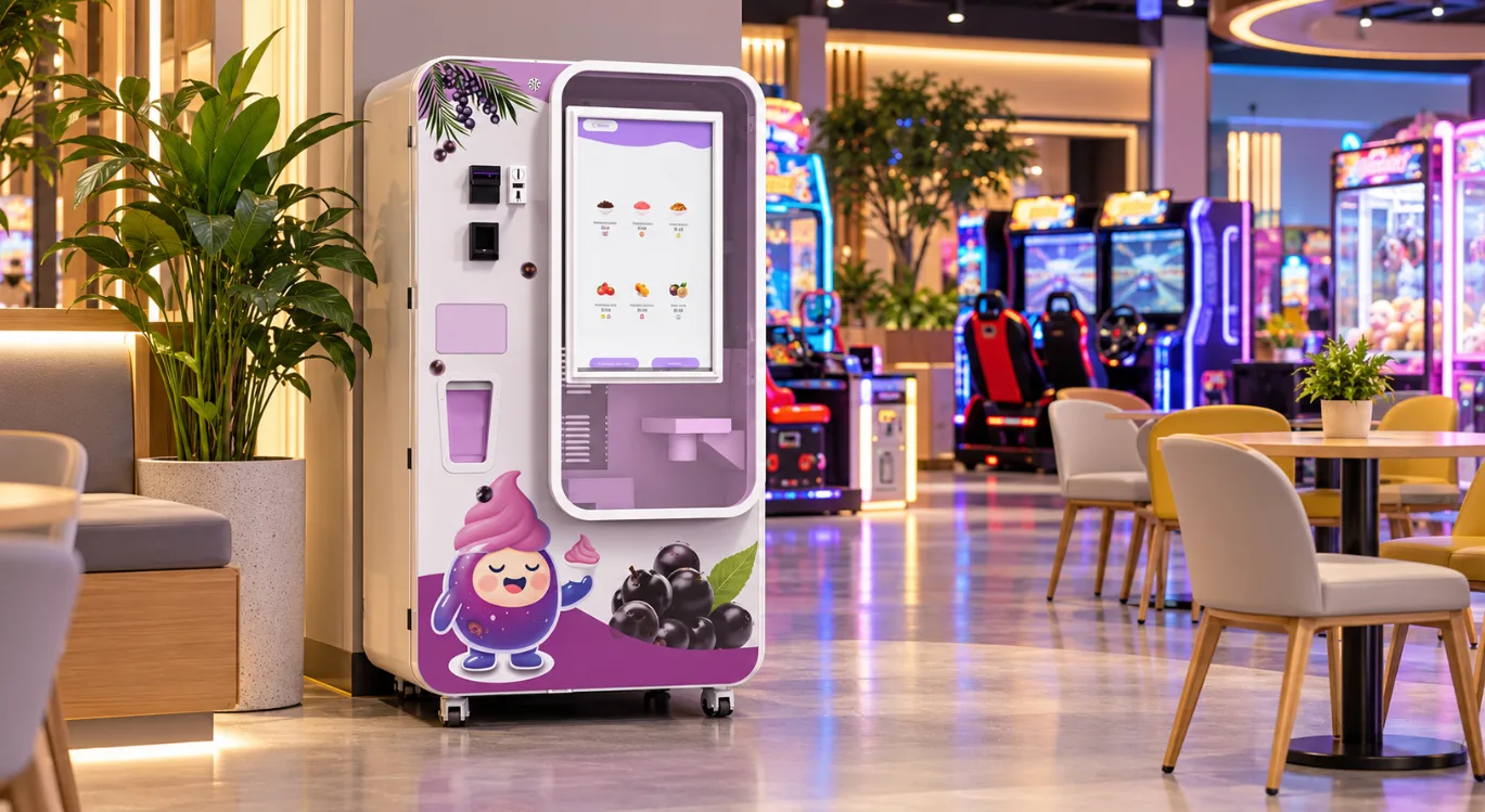 ice cream vending machine for arcades